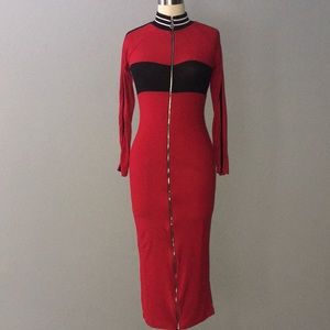 Knit Racer Dress